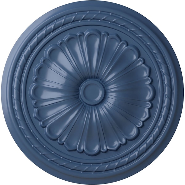 Ekena Millwork Alexa Ceiling Medallion (Fits Canopies up to 2 7/8"), Hand-Painted Americana, 20 1/2"OD x 1 7/8"P CM20ALAMF - main